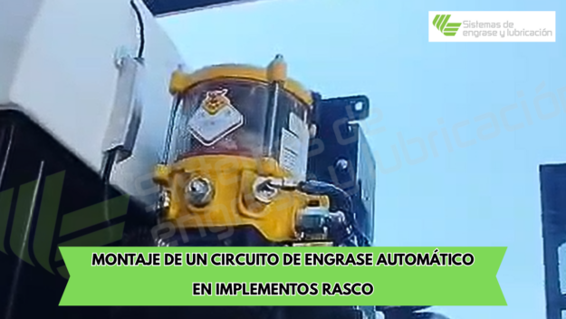 Montaje de un circuito de engrase automático en implementos RASCO